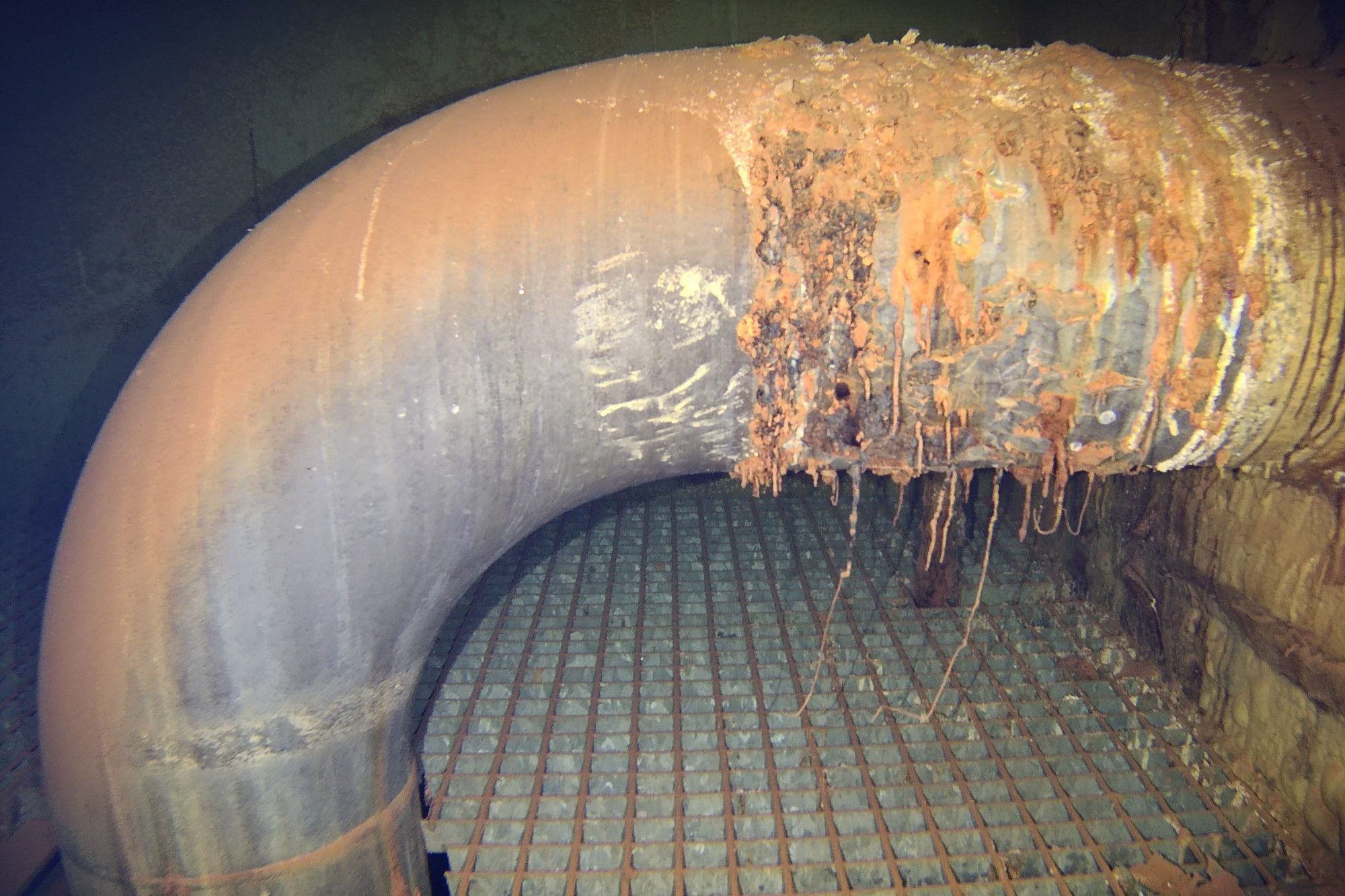 Unterwasser Drohnen Inspektion ROV Sprinklertanks Löschwasserbehälter